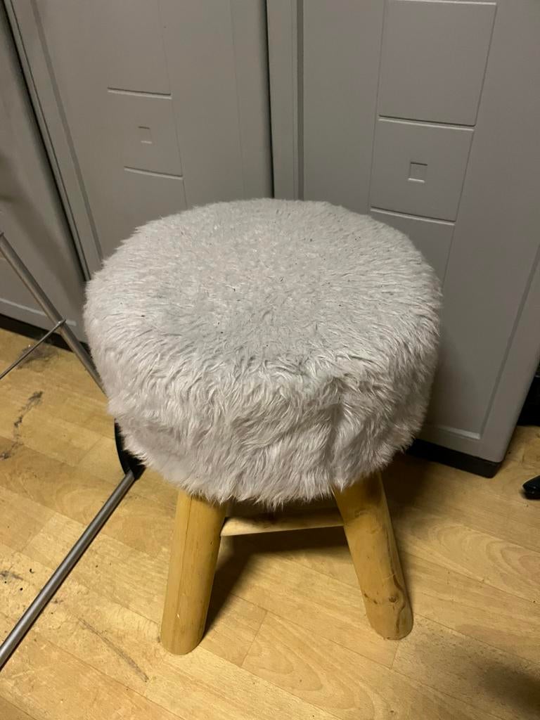 Kruk, Huis en Inrichting, Krukjes, Ophalen, Zo goed als nieuw, Hout