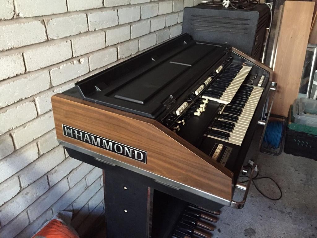 Zeldzame Hammond B-300 orgel + Leslie 840, Muziek en Instrumenten, Ophalen, Gebruikt, 2 klavieren
