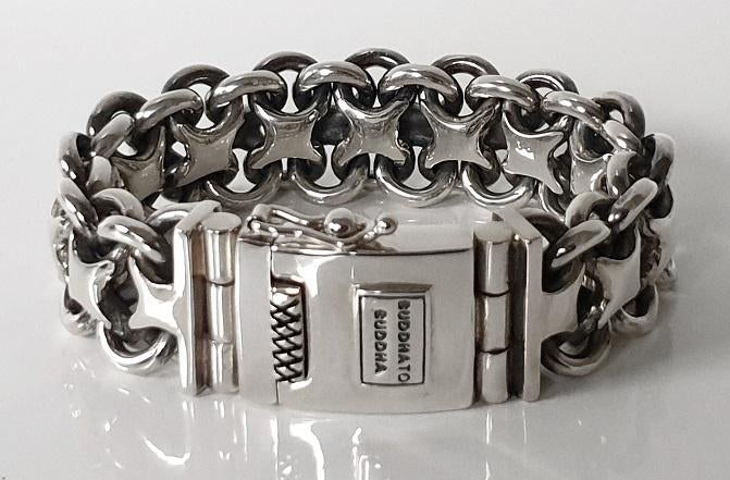 Buddha to Buddha Joost armband met 250 euro korting!, Sieraden, Tassen en Uiterlijk, Armbanden, Ophalen of Verzenden, Nieuw, Zilver