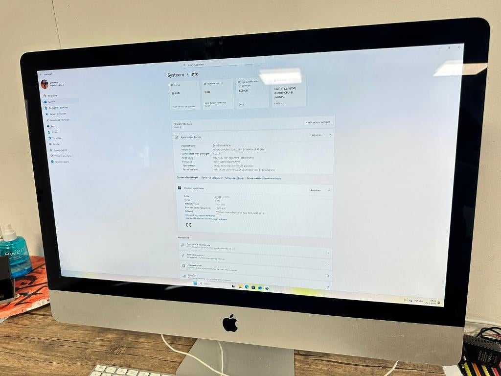 imac 27 inch I7, Computers en Software, Apple Desktops, Gebruikt, 8 GB, IMac, Ophalen of Verzenden