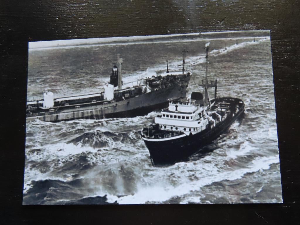 foto sleepboot "Witte zee" Smit & co, Ophalen of Verzenden, Gebruikt, Motorboot, Kaart, Foto of Prent