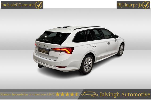 Skoda Octavia Combi 1.0 TSI Business Edition |Camera|2x PDC|, Auto's, Stof, Gebruikt, Met garantie (alle), Wit