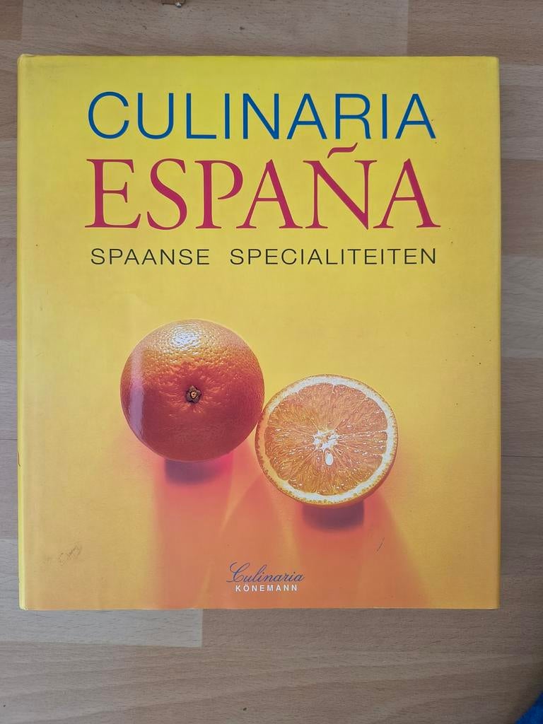 Culinaria España Kookboek - Spaanse Specialiteiten, Boeken, Kookboeken, Ophalen of Verzenden, Gelezen, Spanje, Hoofdgerechten
