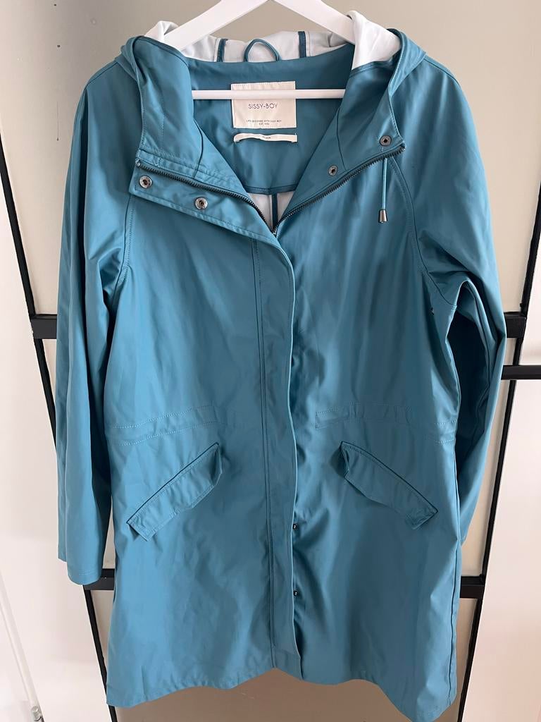 Sissy-Boy regenjas - Maat M - Blauw, Ophalen of Verzenden, Zo goed als nieuw, Maat 38/40 (M), Blauw