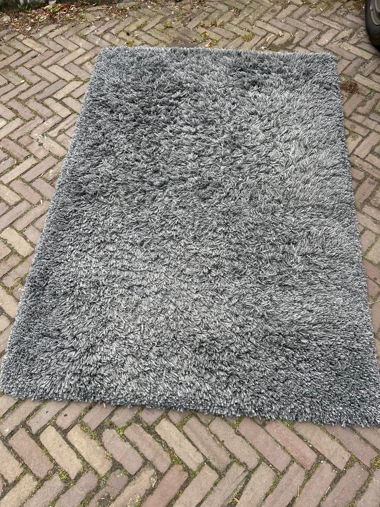 Ikea Gaser vloerkleed 133x195 cm - Grijs, Ophalen, Gebruikt, 100 tot 150 cm, 150 tot 200 cm