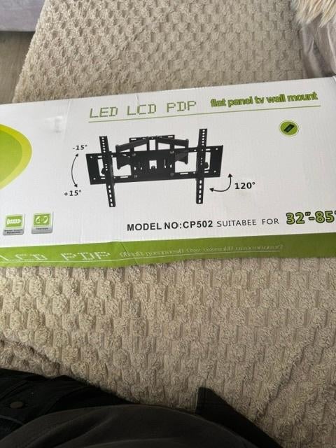 Tv wallmount uittrekbaar, Ophalen, Zo goed als nieuw