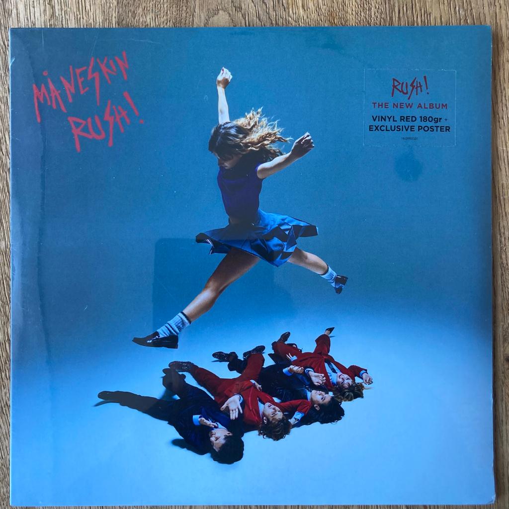 Måneskin Rush! LP Maneskin Italy red vinyl poster ltd, Ophalen of Verzenden, Nieuw in verpakking, 12 inch, Poprock