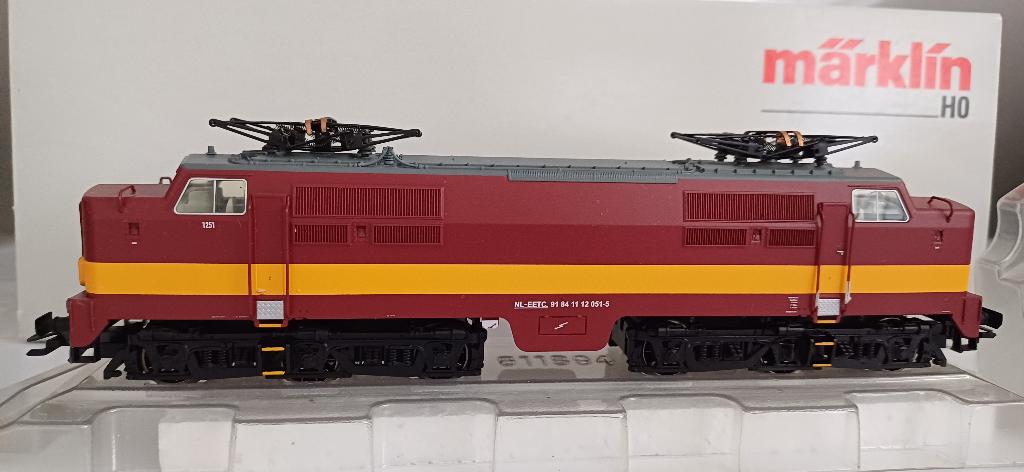 Märklin 37129 Elektrische locomotief Serie 1200 EETC GELUID!, Hobby en Vrije tijd, Modeltreinen | H0, Wisselstroom, Locomotief
