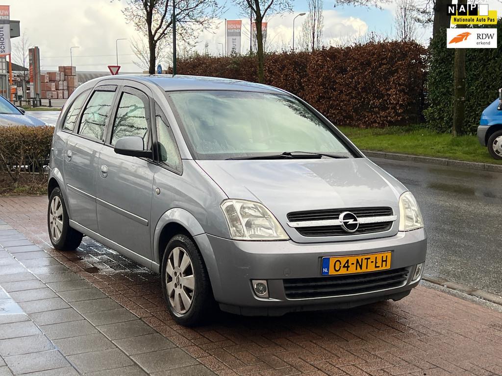 Opel Meriva 1.6 *Airco|Trekhaak| APK 02-2027!, Auto's, Gebruikt, 4 cilinders, Startonderbreker, Origineel Nederlands
