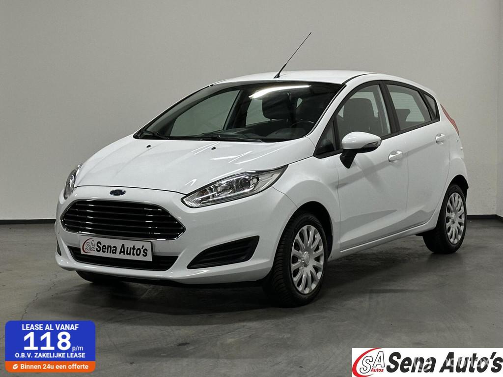 Ford Fiesta 1.0 Style/ Navi/Airco/ 87000 km/Trekhaak, Stof, 525 kg, Origineel Nederlands, Bedrijf