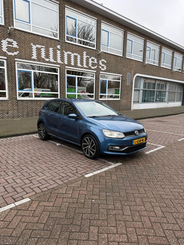 Volkswagen Polo 1.2 TSI 66KW DSG 2017 Blauw, 40 €/maand, Euro 6, 4 cilinders, Particulier