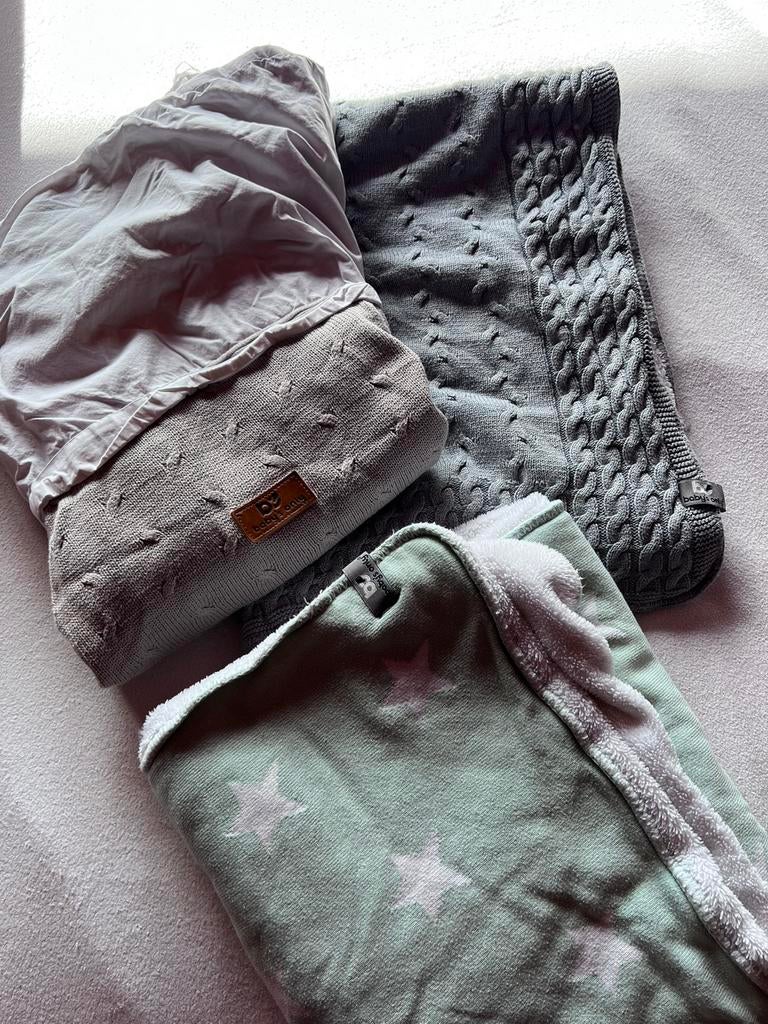 Diverse dekentjes en laken van Baby’s Only en Koeka, Gebruikt, Meisje, Dekbedovertrek, Ophalen of Verzenden