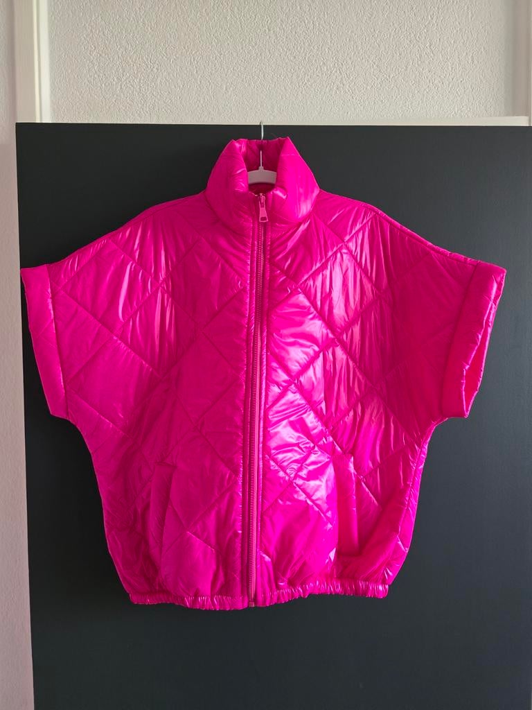 Nieuwe bodywarmer neon roze 40 42 44, Ophalen of Verzenden, Nieuw, Maat 42/44 (L), Roze