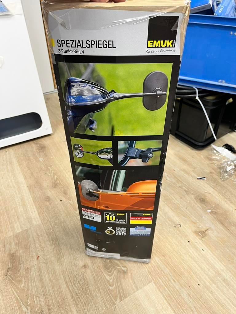 Emuk caravan spiegels Skoda Yeti / VW tiguan, Ophalen of Verzenden, Zo goed als nieuw