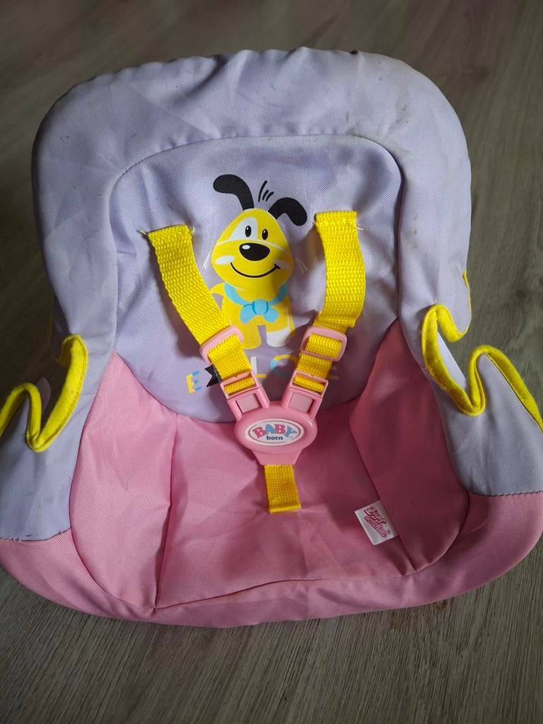 Baby Born Autostoel voor pop, Kinderen en Baby's, Speelgoed | Poppen, Ophalen of Verzenden, Zo goed als nieuw, Overige typen