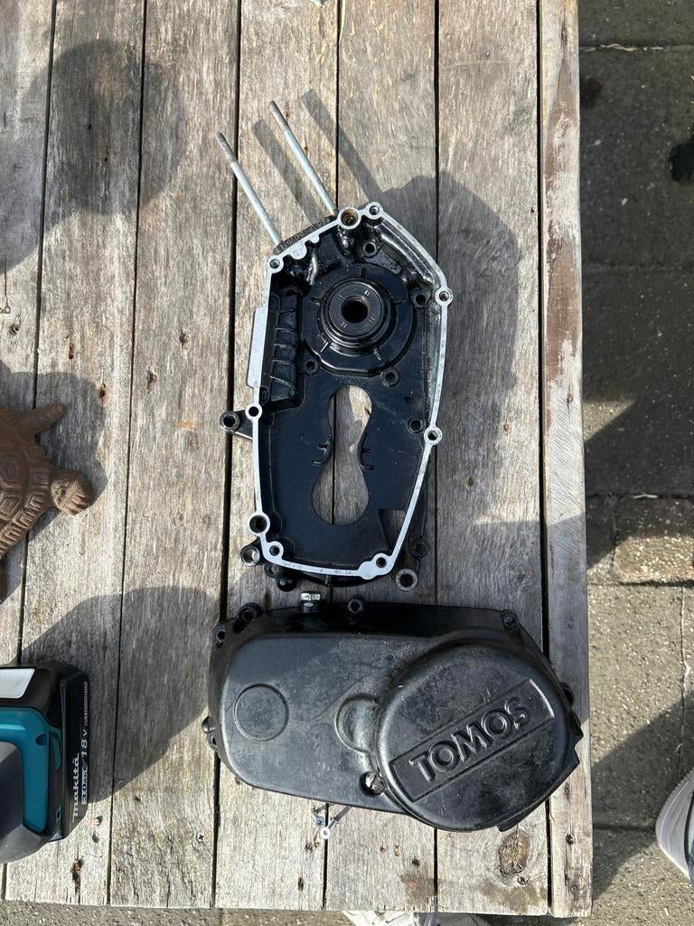 Tomos A52/35 Carters met Koppelingsdeksel en Nieuwe Tapeinde, Ophalen of Verzenden, Zo goed als nieuw, Blok, Tomos