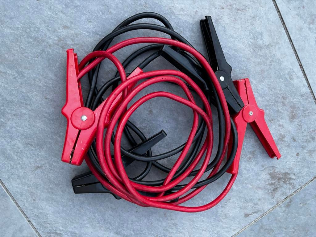 Startkabels - zware kwaliteit., Ophalen, Gebruikt