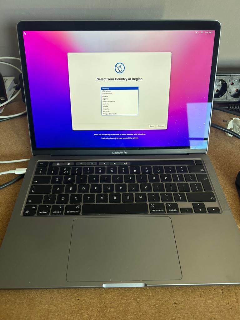 Macbook pro 2020 13-inch 16GB I5 256 GB, Computers en Software, Apple Macbooks, MacBook Pro, 256 GB, 2 tot 3 Ghz, Qwerty