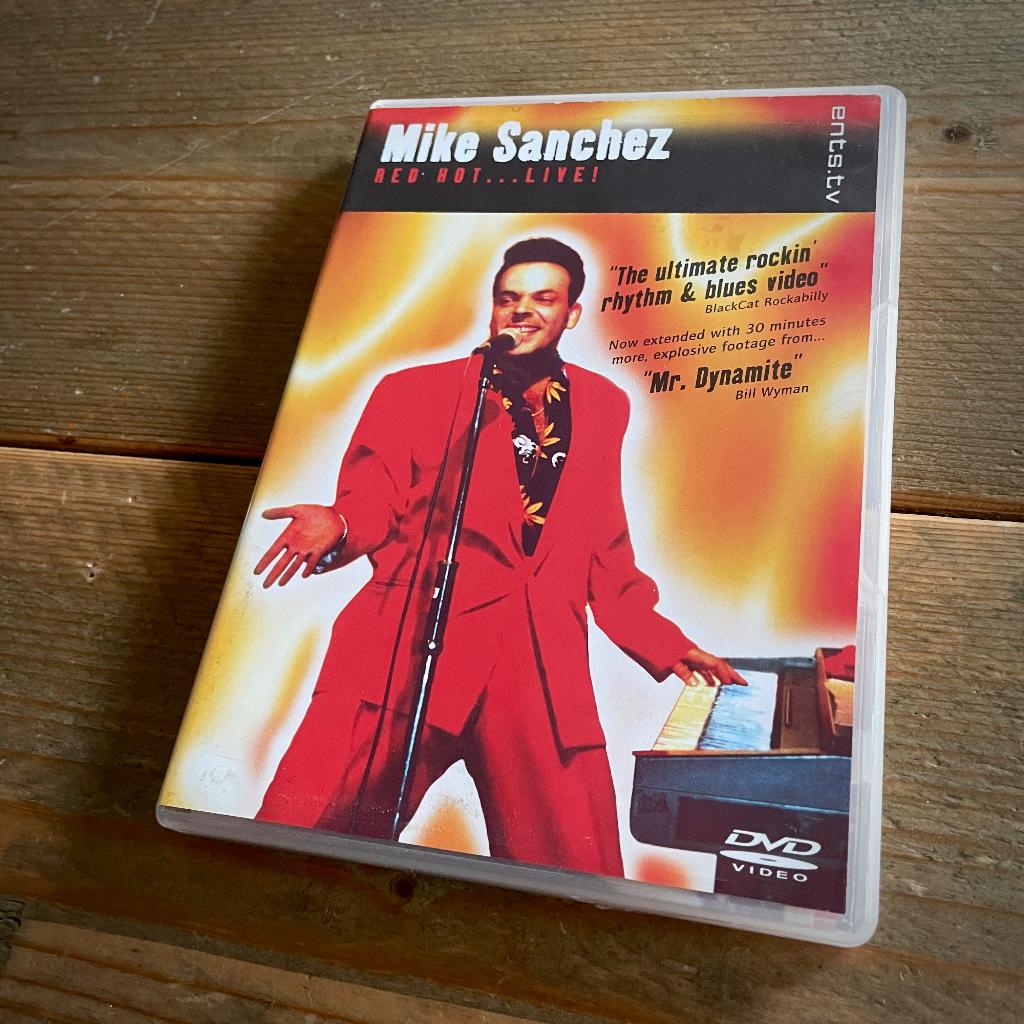 Mike Sanchez - Red Hot ..Live! DVD, Alle leeftijden, Verzenden, Zo goed als nieuw