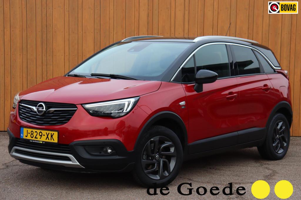 Opel Crossland X 1.2 Turbo Edition 2020 orgNL a.camera zwart, 12 maanden, Gebruikt, Euro 6, 1199 cc
