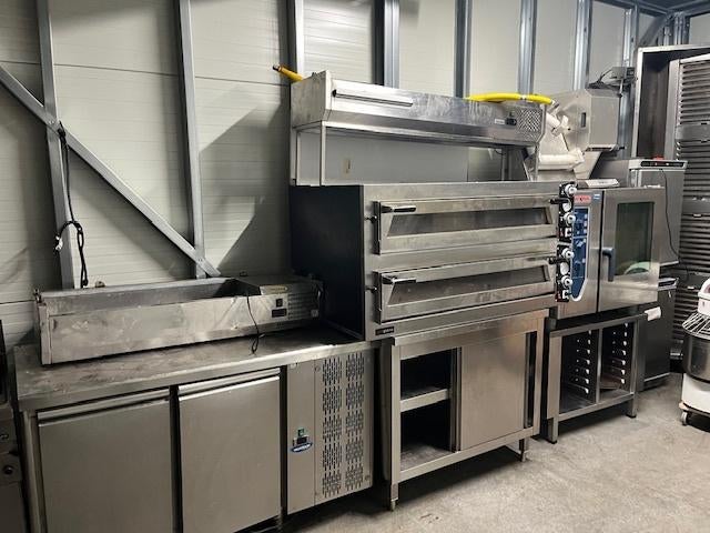 SPOED!!! Complete Lunchroom/Pizzaria inventaris en inboedel, Witgoed en Apparatuur, Contactgrills, Zo goed als nieuw, Uitneembare platen