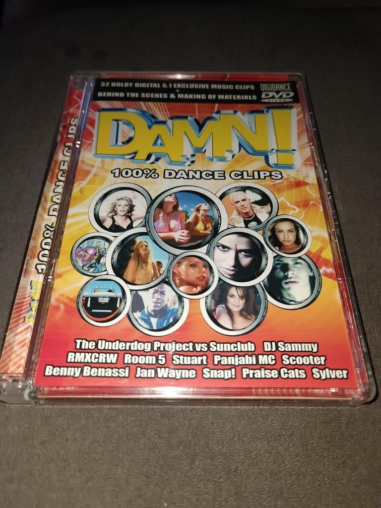 Damn! - dvd, Cd's en Dvd's, Dvd's | Muziek en Concerten, Alle leeftijden, Ophalen of Verzenden, Zo goed als nieuw