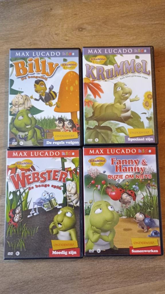 Dvd's Krummel van  Max Lucado, Cd's en Dvd's, Alle leeftijden, Ophalen, Zo goed als nieuw, Europees