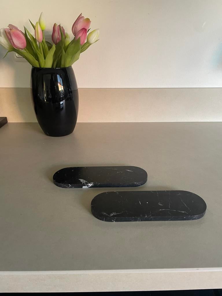 Marmeren plateaus in zwart en groen, Ophalen of Verzenden, Nieuw