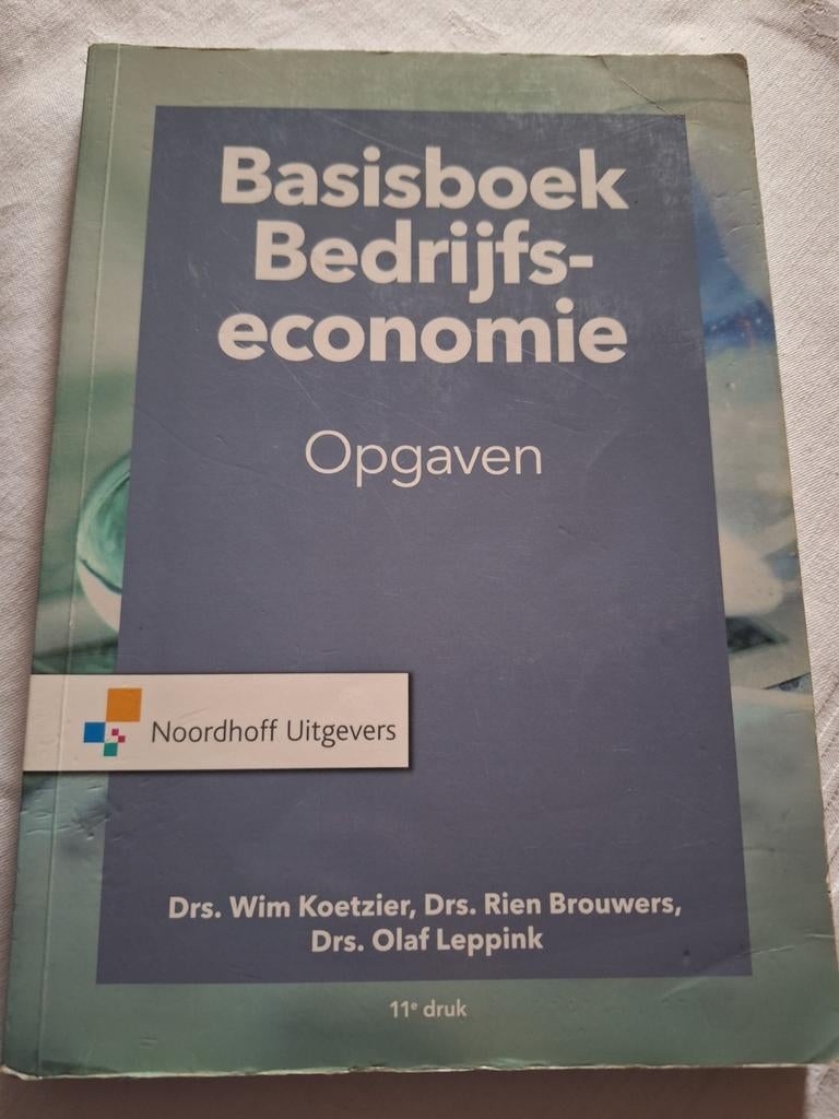 Olaf Leppink - opgaven, Ophalen of Verzenden, Olaf Leppink; Wim Koetzier; Rien Brouwers, Management, Zo goed als nieuw