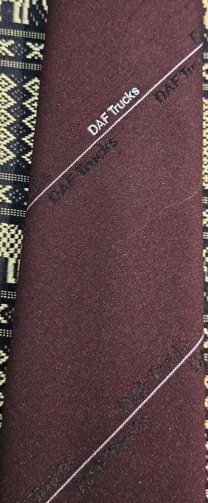 DAF Trucks stropdas rood witte strepen, Ophalen of Verzenden, Nieuw, Gebruiksvoorwerp