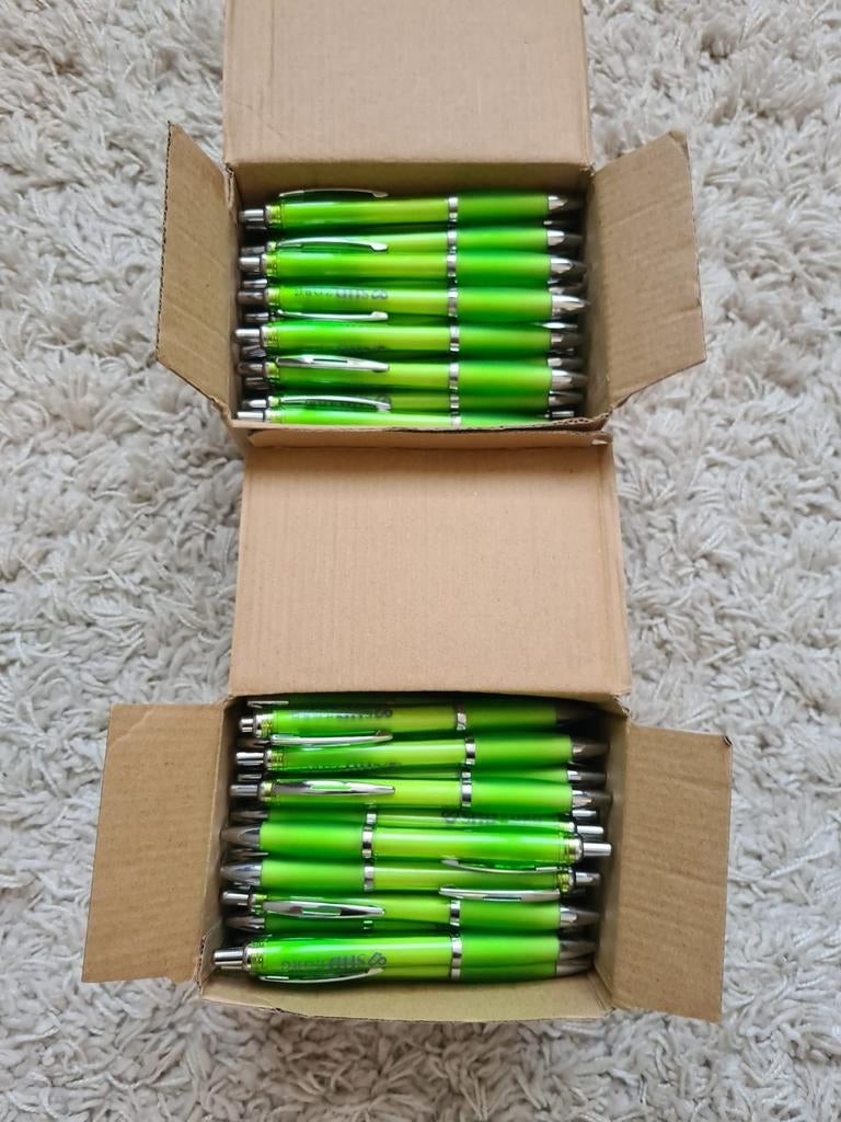 Partij notitieblok en pennen nieuw, Diversen, Ophalen, Nieuw