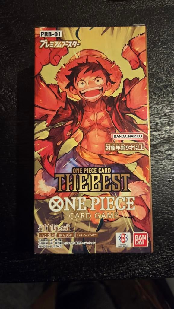 One Piece PRB01 Booster Box Bandai, Ophalen of Verzenden, Nieuw, Boosterbox