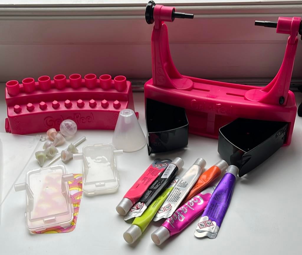 Basisset gel a peel, Ophalen, Gebruikt