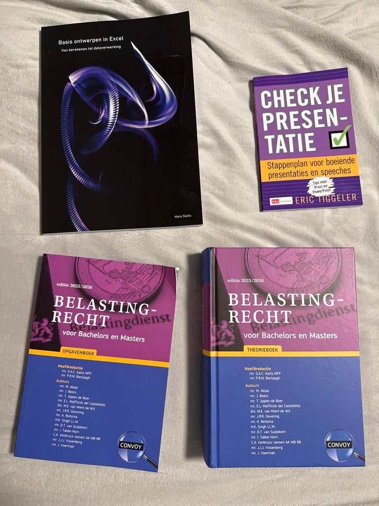 Accountancy Studieboeken, Leerjaar 1, Semester 1, Ophalen of Verzenden, Zo goed als nieuw, Overige niveaus, Overige vakken
