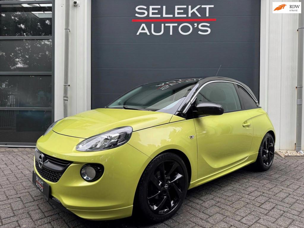 Opel ADAM 1.4 Slam 101 Pk Climate/Cruise/Bluetooth/Leder/17, Auto's, Opel, Bedrijf, Te koop, ADAM, ABS, Airbags, Airconditioning