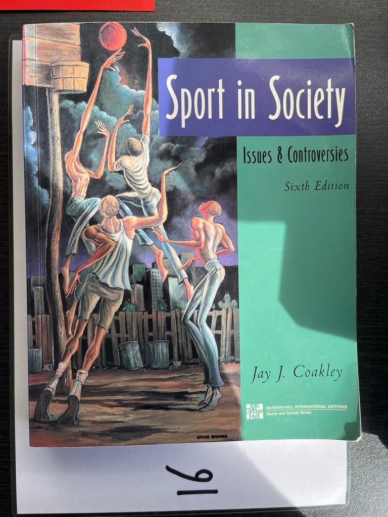 Sport in Society: Issues & Controversies - Jay J. Coakley, Ophalen of Verzenden, Zo goed als nieuw, Overige sporten