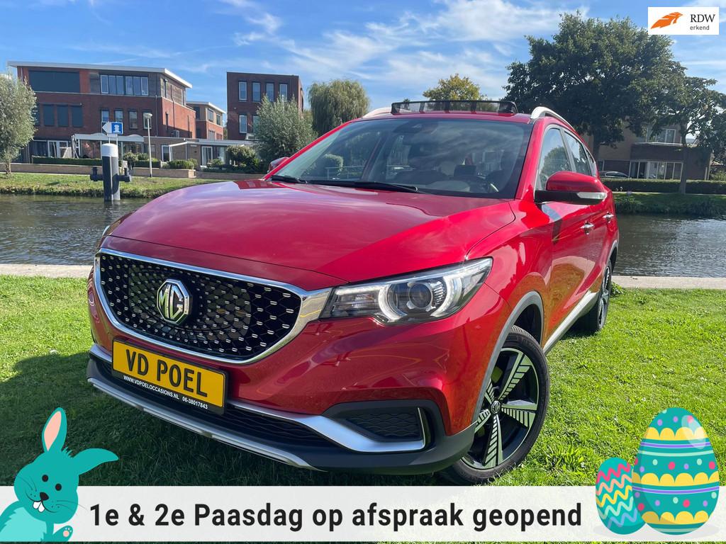 MG MG ZS EV Luxury 45 kWh NAVI PANORAMADAK CRUISE CLIMA LMV, Gebruikt, Zwart, ZS, 1507 kg