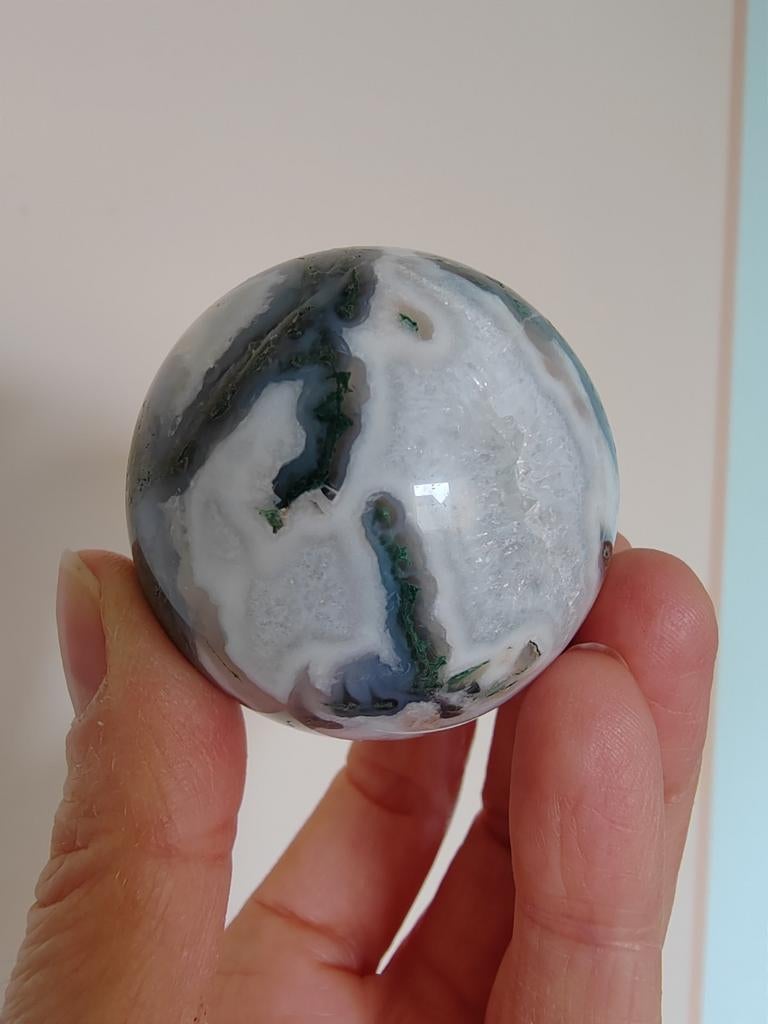 Mosagaat bol 45 mm, Ophalen of Verzenden, Mineraal