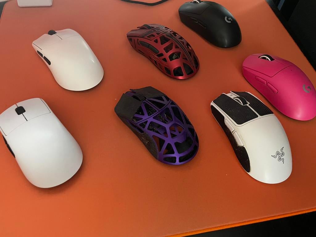 Game muizen, lamzu, razer, wlmouse, endgame en logitech, Computers en Software, Muizen, Zo goed als nieuw, Ophalen