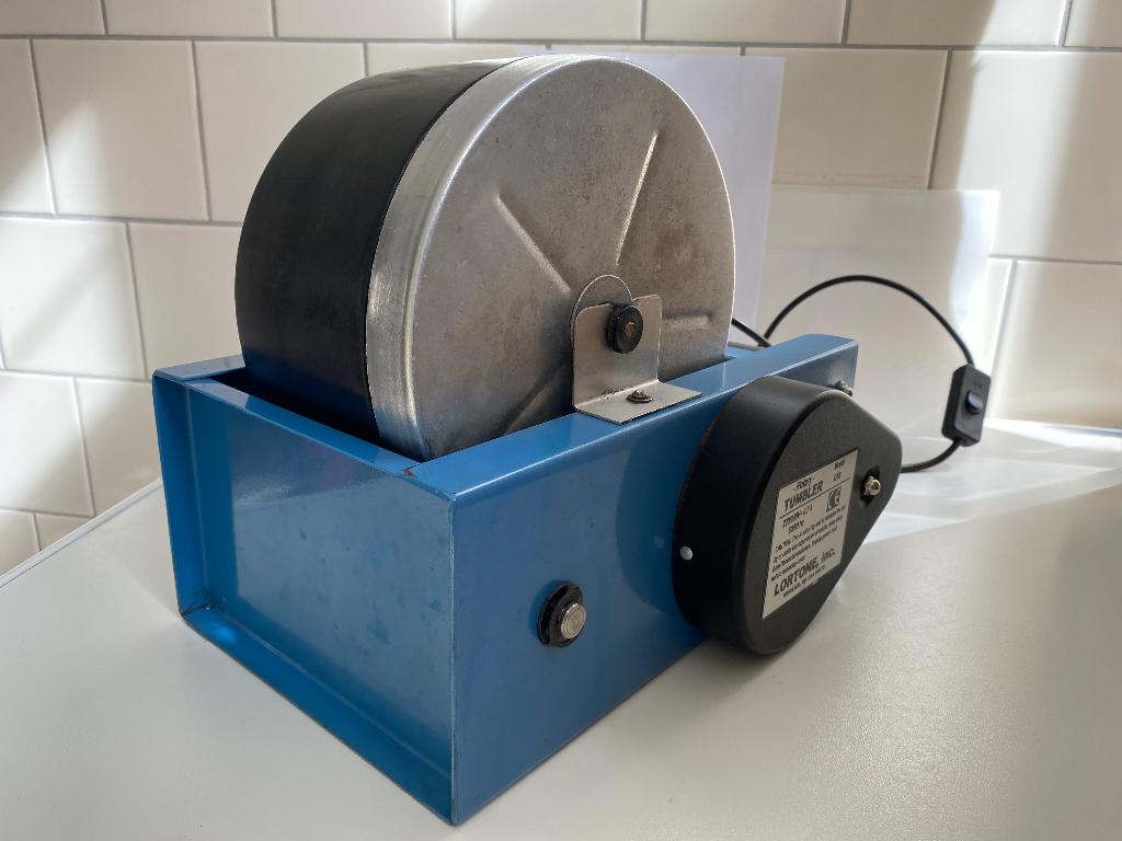 Lortone QT6 trommelpolijst met kogels, Ophalen of Verzenden, Gebruikt