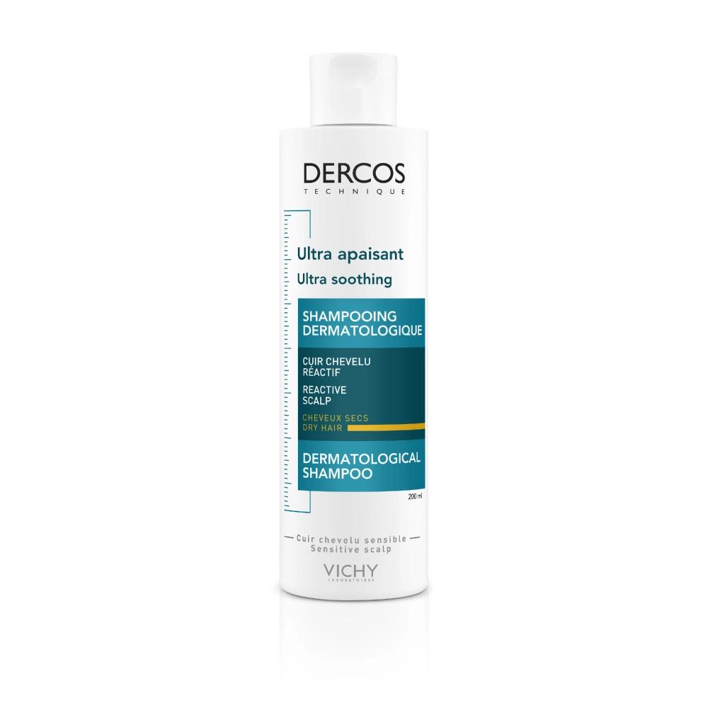 Vichy Dercos Dermo Ultra-Kalmerende Shampoo Droog Haar, Sieraden, Tassen en Uiterlijk, Uiterlijk | Haarverzorging, Verzenden, Nieuw