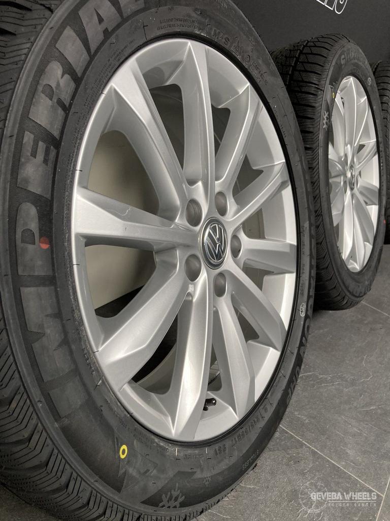 17” originele Volkswagen Passat B7 B8 velgen + winterbanden, -, -, Banden en Velgen, 17 inch