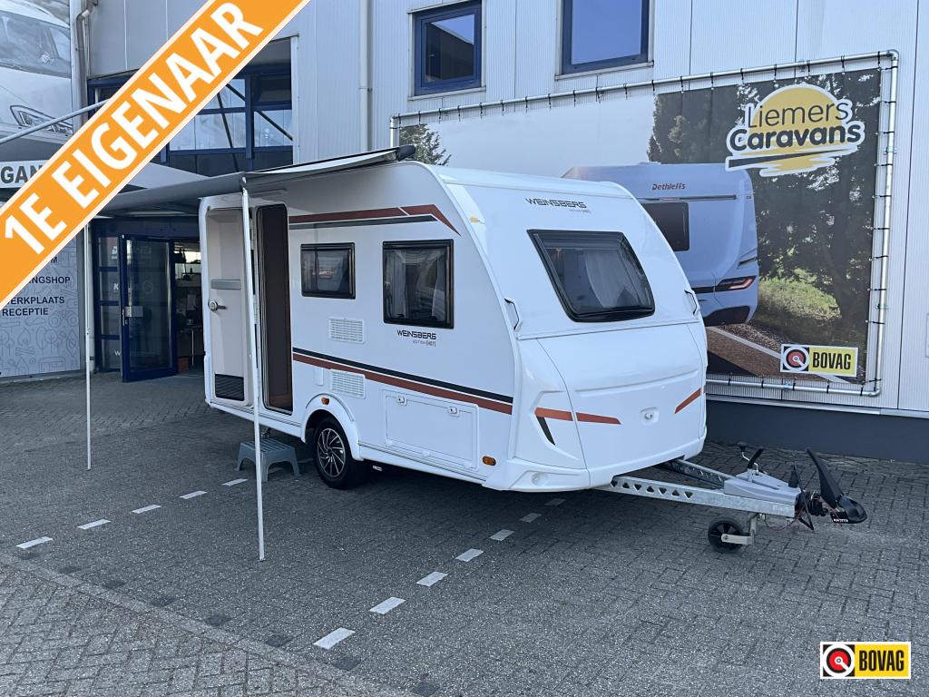 Weinsberg CaraOne Edition HOT 390 QD MOVER-LUIFEL, Caravans en Kamperen, Caravans, Overige merken, Bedrijf, Treinzit, Schokbreker