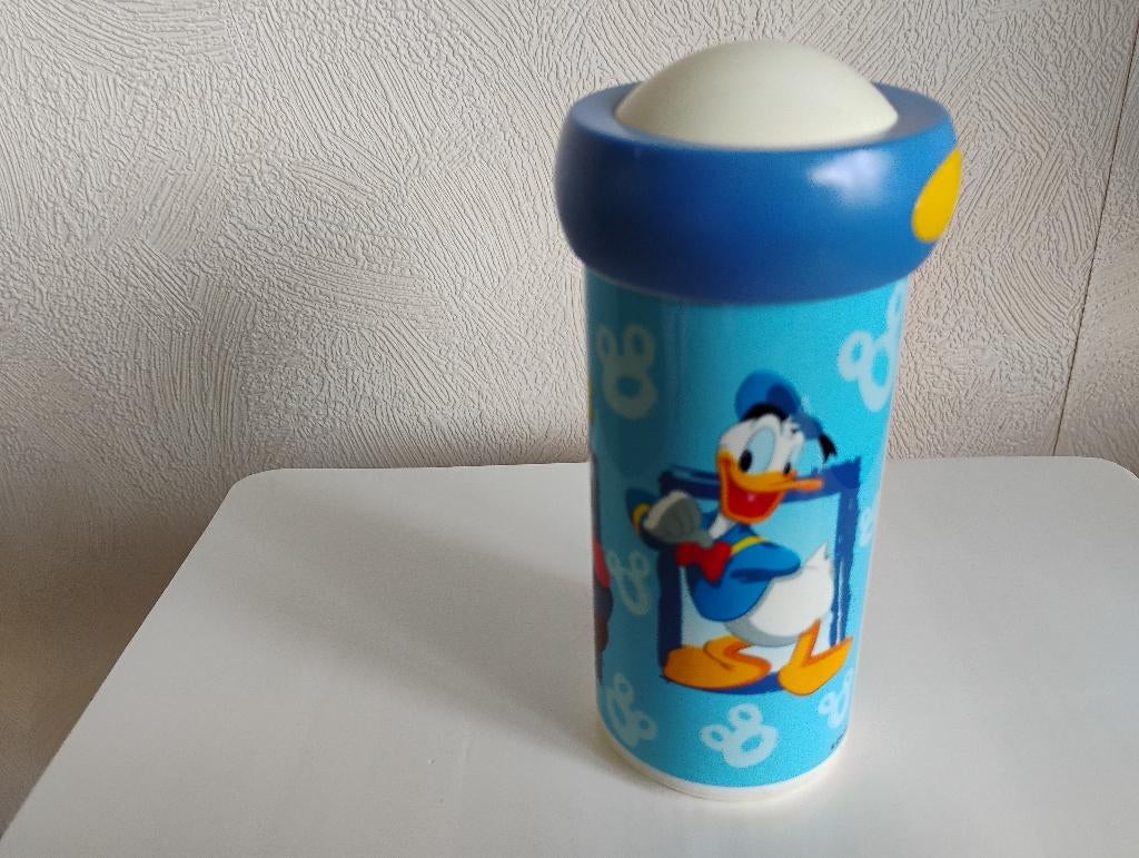 Mepal Schoolbeker Disney Donald, Mickey en Goofy, Diversen, Schoolbenodigdheden, Ophalen of Verzenden, Zo goed als nieuw