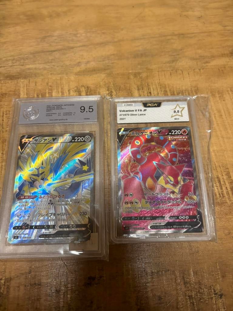 Pokemon kaarten graded, Ophalen of Verzenden, Zo goed als nieuw