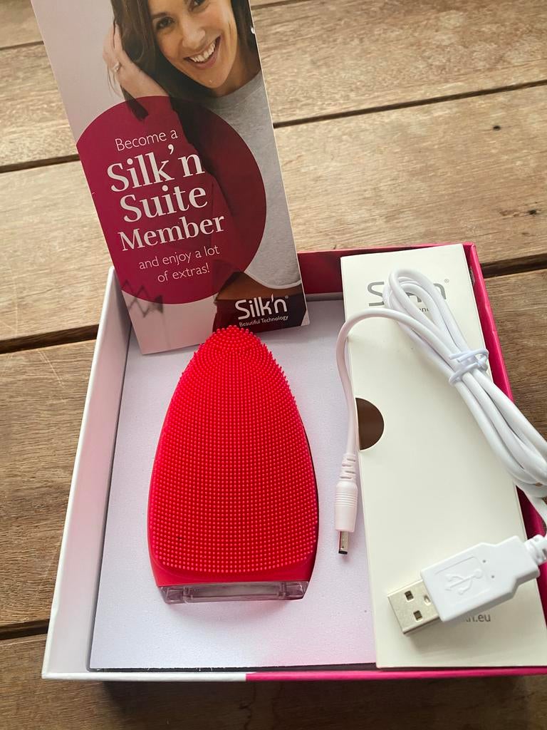 Silk'n Gezichtsreiniger - Zo goed als nieuw, Ophalen, Zo goed als nieuw, Gehele gezicht, Reiniging