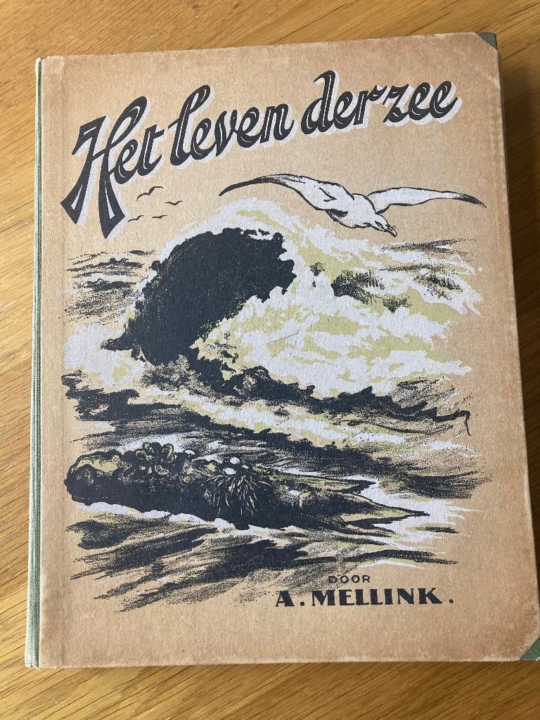 Het leven der zee plaatjesalbum, Ophalen of Verzenden, Gelezen, A. Mellink, Plaatjesalbum