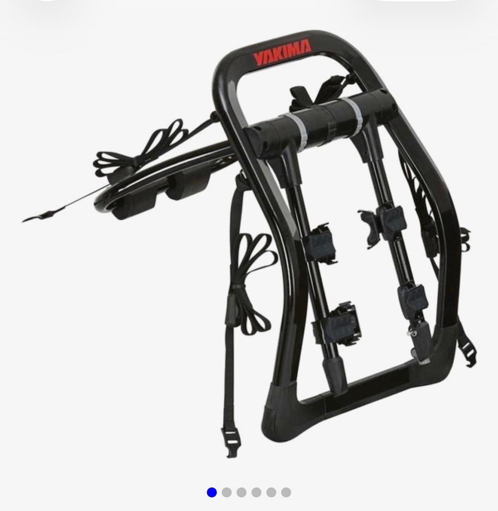 Yakima fietsendrager voor auto zonder trekhaak gewoon nieuw!, Ophalen of Verzenden, 2 fietsen, Zo goed als nieuw, Achterklepdrager