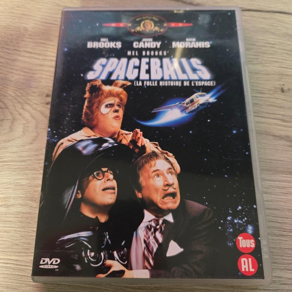 Spaceballs | 4 HALEN = 3 BETALEN, Alle leeftijden, Ophalen of Verzenden, Zo goed als nieuw, Actiekomedie