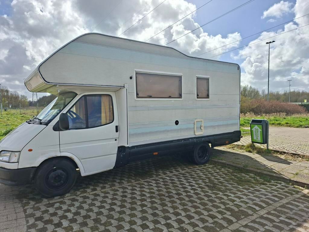 Mooie en in goede staat camper Ford Transit 1996, Particulier